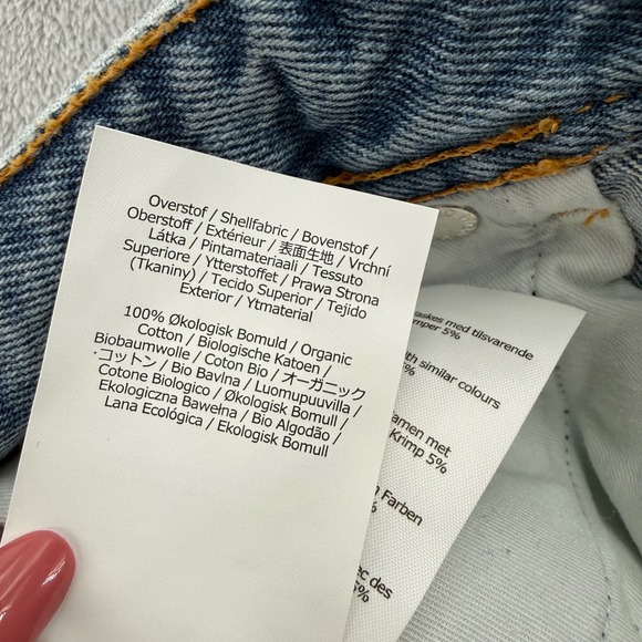 Won Hundred Kiri Wash 4 Denim Jeans Light Wash Wide Leg Made in Italy W28 L34 - Picture 8 of 16